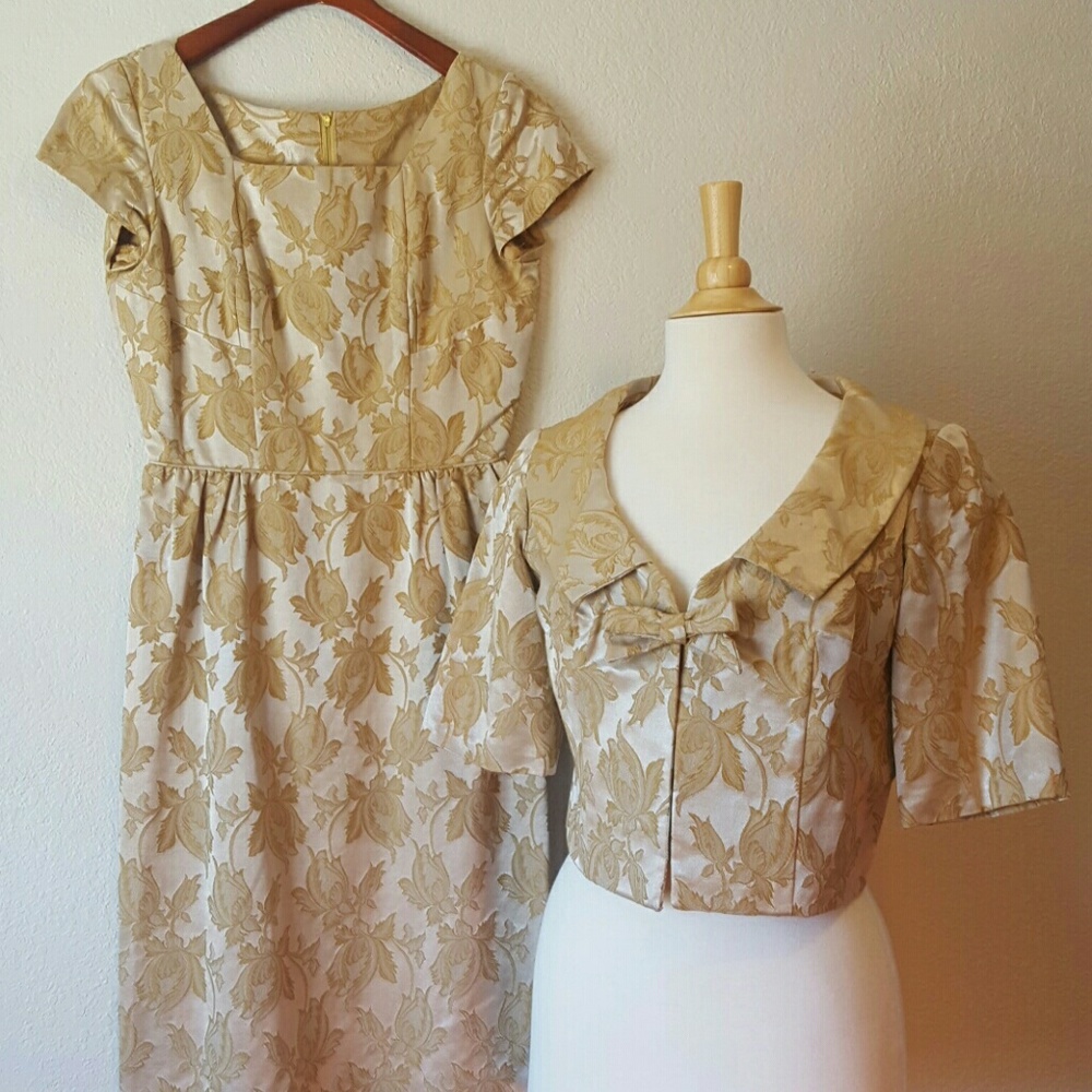 Vintage 1940's suit dress